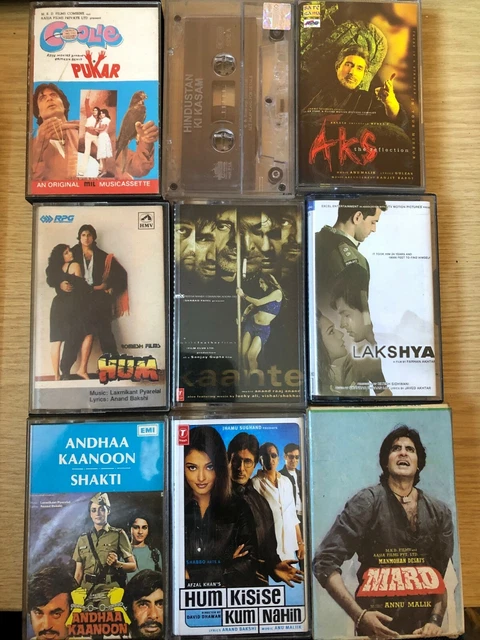 INDIAN/BOLLYWOOD AUDIO TAPES X Amitabh Bachchan