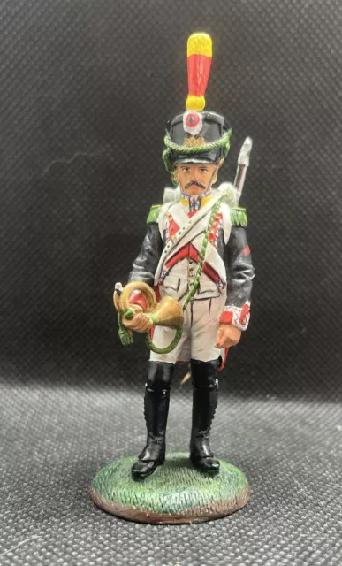 Del Prado Napoleonic Military Figure Bugler, French Line Infantry, 1809 ￼