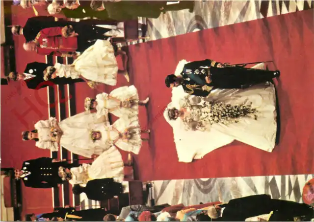 Picture Postcard::ROYAL WEDDING, PRINCE CHARLES AND PRINCESS DIANA