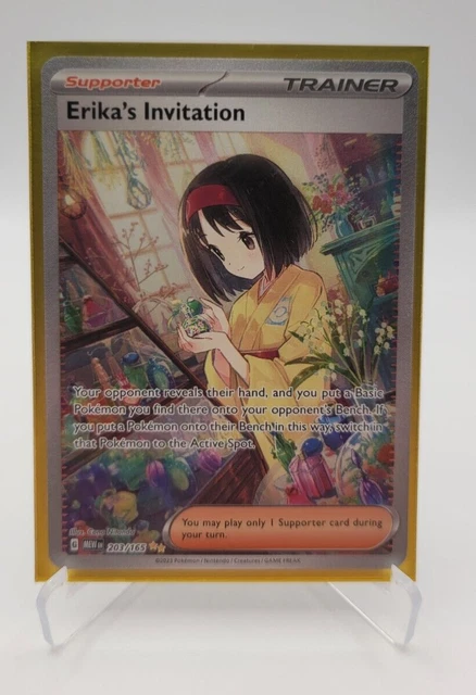 Pokmon TCG Erika´s Invitation Scarlet & Violet - 151 203/165 Holo