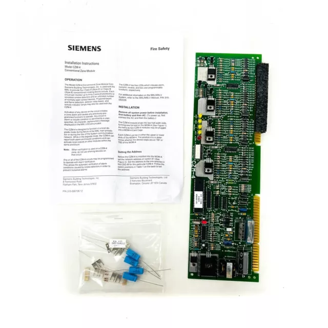 Siemens CZM-4 Conventional Zone Module for MXL 500-890488 - Made in USA