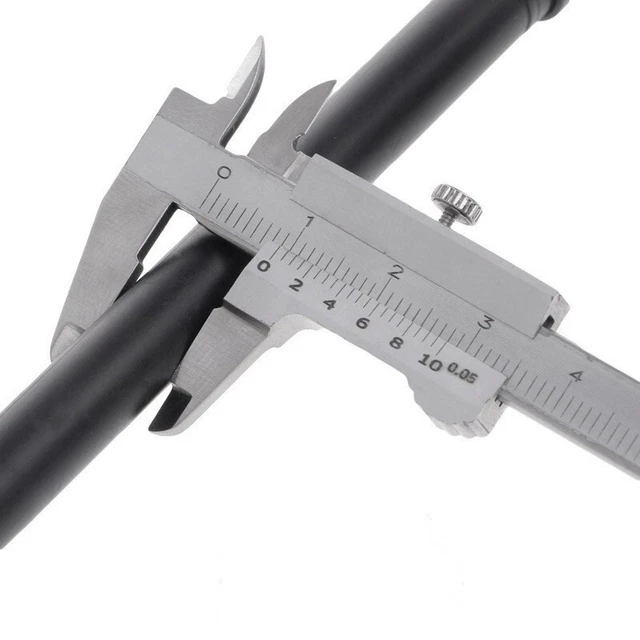 Versatile pinza Vernier in acciaio inox 70 mm per misure di lavorazione del legn