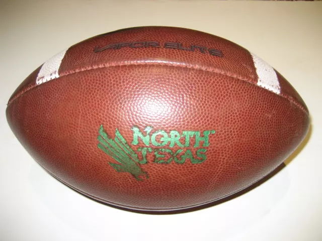 North Texas Mean Green GAME USED Nike Vapor Elite Football - NCAA UNIVERSITY