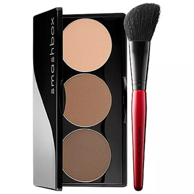 SmashBox Step-By-Step Contour Kit Palette Angled brush