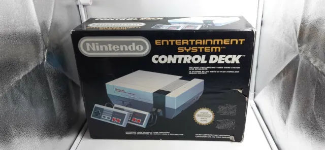 [BOITE VIDE] Console Nintendo NES CONTROL DECK SANS CONSOLE NI POLY