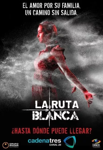 Serie Colombia, La Ruta Blanca ,  12 Dvd, 92 Capitulos, 2012