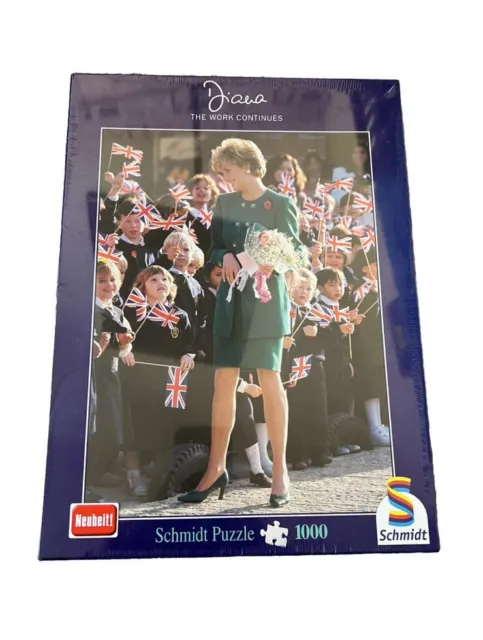 Diana The Works Continues Schmidt Jigsaw Puzzle 1000 Pieces Brand New Sealed