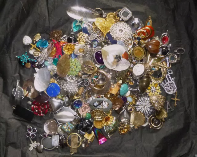 Jewellery Very Large Mixed Job Lot Of Pendants