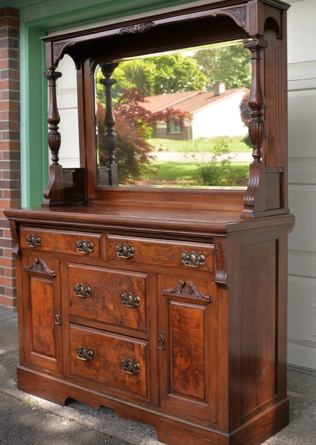 Beautiful Antique Sideboard/Buffet - Early 1900's - Walnut? - Great Condition