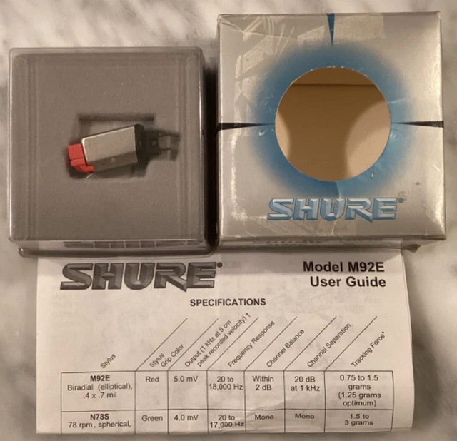 Stylus Di Ricambio N92E Per Cuffie SHURE M92E, M99E, M104E E Modelli Compatibili - Foto 2