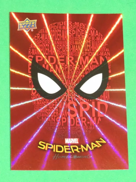 2017 Spider-Man Homecoming WALMART RED FOIL Parallel Base Trading Card #RB-29!