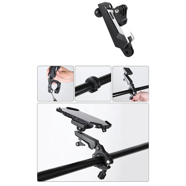 Support étanche Pour Téléphone Sur Vélo - Rotatif, Anti-chocs - Plusieurs Tailles (S à XXL)