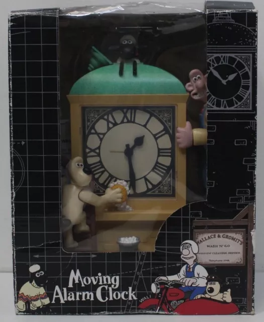 Wallace & Gromit  Moving Alarm Clock