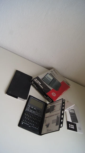 Texas Instruments IS 8400 – Digital Planner – Rare – Piles Neuves – Occasion