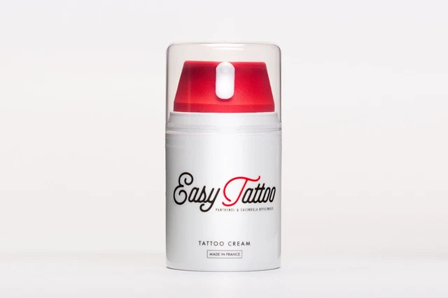CREMA CURATIVA PARA EL CUIDADO POSTERIOR DEL TATUAJE EasyTattoo 50 ml. Pantenol. Envío rápido MultiBuy