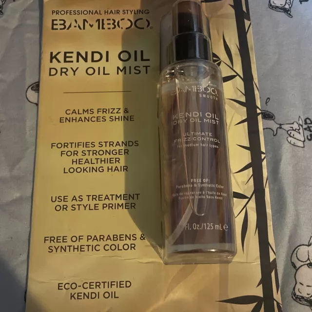 Alterna Bamboo Smooth Kendi Dry Oil Mist Ultimate Frizz Control For Medium - 4.2