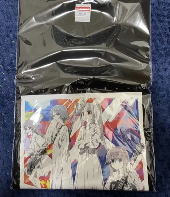 Bocchi the rock DVD Whole volume purchase privilege T-Shirt XL Size Japan New
