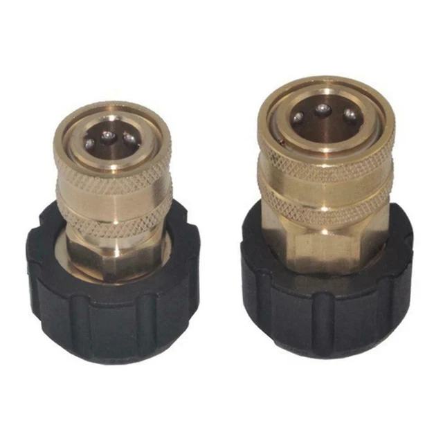 1/4 3/8 Quick Connect Adattatore Lavatrice a M22 14 15 Femmina