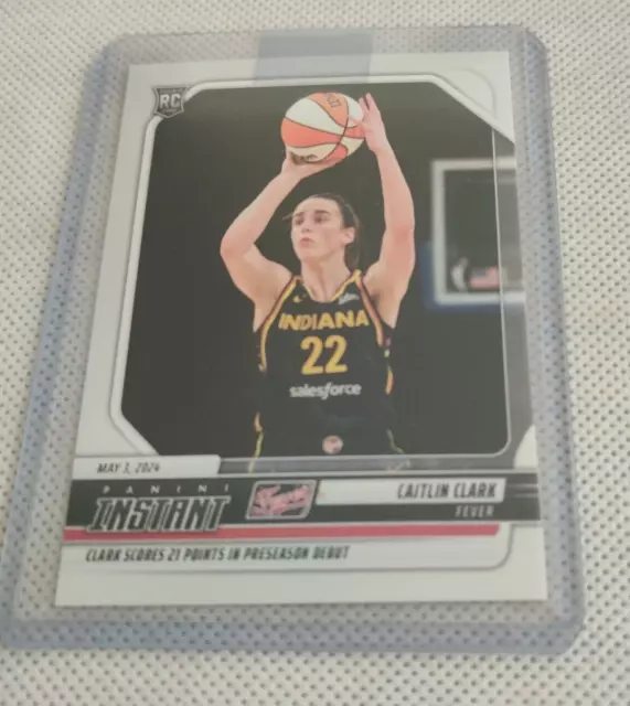 CAITLIN CLARK 2024 Panini Instant Wnba 1 Preseason Debut In Hand £14.
