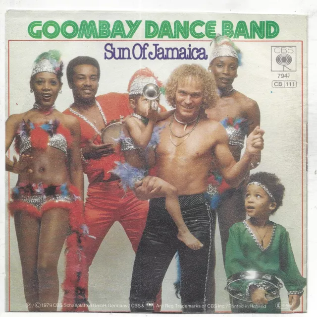 Goombay Dance Band :  Sun Of Jamaica  +  Island Of Dreams - Vinyl Single 1979