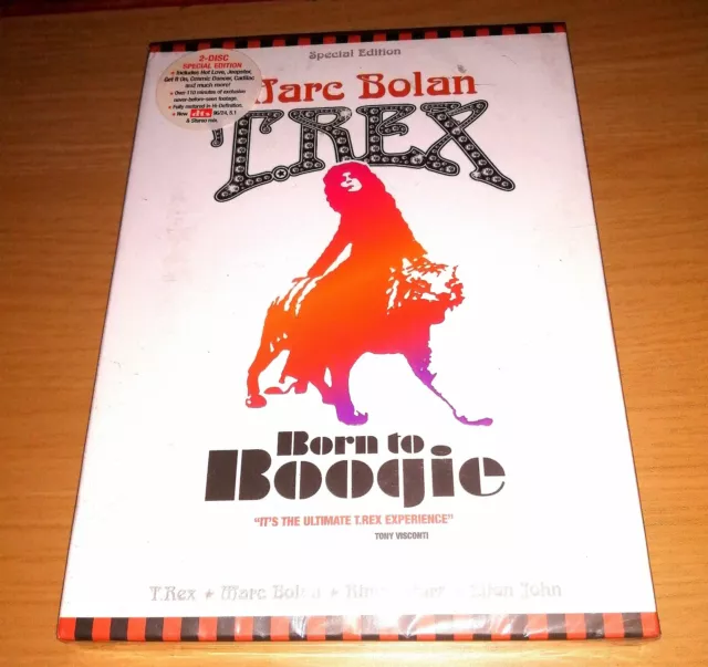 Marc Bolan And T Rex - Born To Boogie (Special Edition 2 Disc DVD, 2005) SEALED