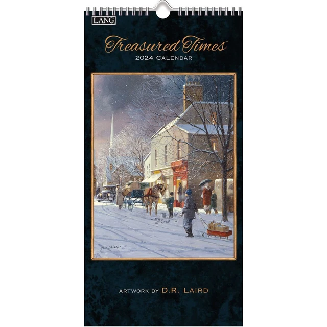 LANG COMPANIES, Treasured Times Vertical 2024 Wall Calendar 16.79