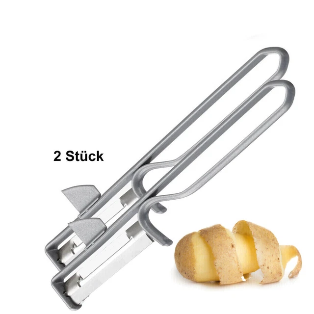 2X SWIVEL PEELER Potato /Vegetable Peeler HighQuality Stainless Steel