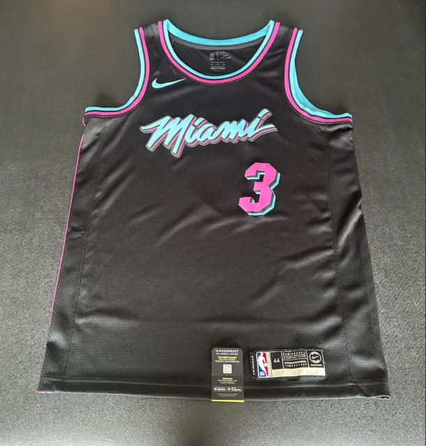 Nike x Miami Heat Dwyane Wade #3 NBA Swingman Miami Vice City Jersey (M) *BNWT*