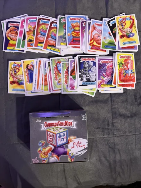 lot of 86 Garbage Pail Kids cards Kids At Play 2024 With Silver Box