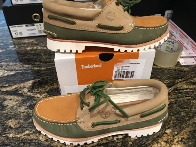 NEW Womens Timberland Noreen Handsewn Boat Shoes, size 7