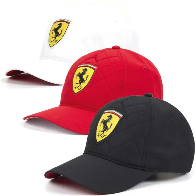 Scuderia Ferrari Quilt Stitch Cap Kappe Basecap