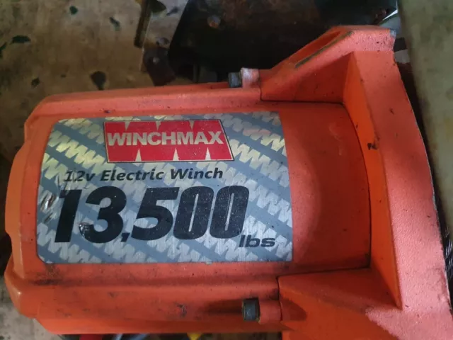 6123.5kg 12V WINCHMAX 4x4 Synthetic Rope Electric Winch / Wireless Rescue