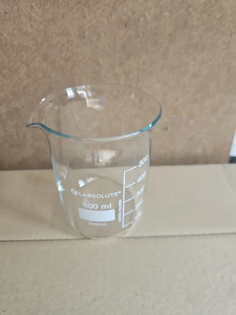 Bechergläser niedrige Form, mit Ausguss, Borosilikatglas