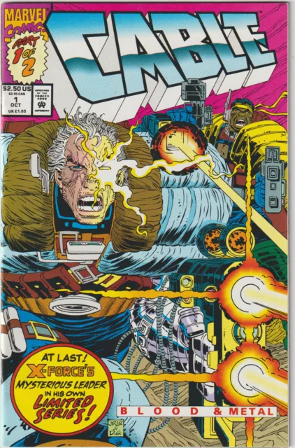 Cable - Blood & Metal #01, Marvel Comics 1992 | TOP Z1 | US-COMIC | X-FORCE