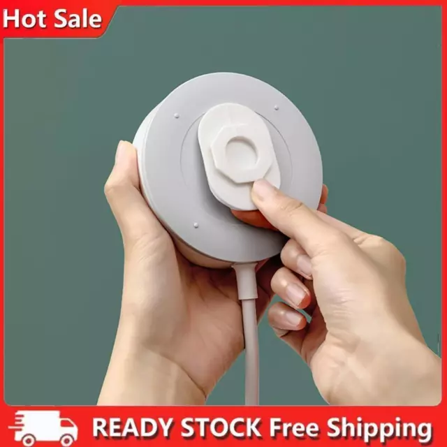 Wall-mounted Socket Holder Retainer Self-Adhesive Insert Type Power Strip Stand