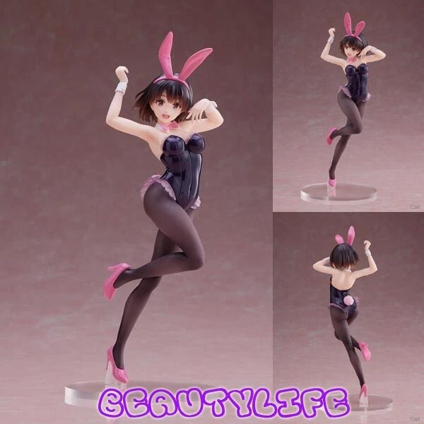 ATU874 Anime Saekano: How to Raise a Boring Girlfriend Megumi Figure Bunny Ver.
