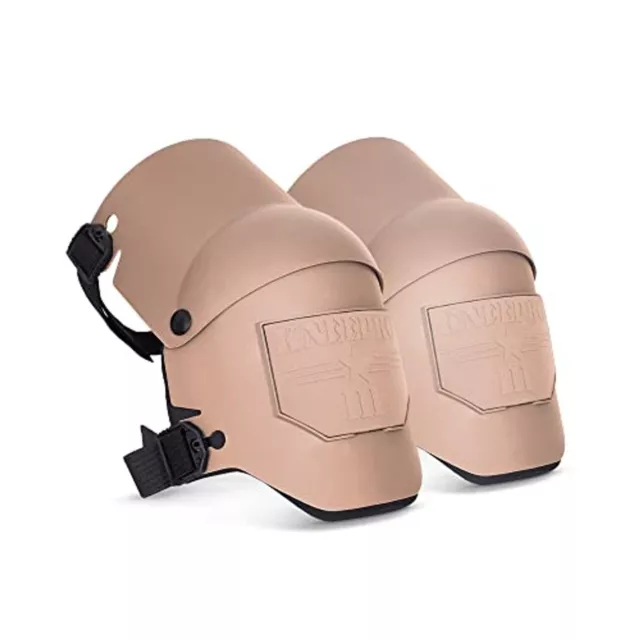 Rodilleras Sellstrom S96113 TAN Ultra Flex KneePro construcción suelos techos