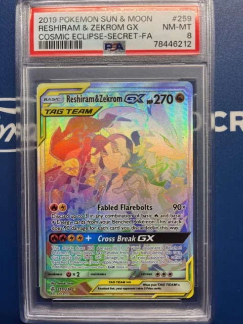 Reshiram & Zekrom-GX CEC 259