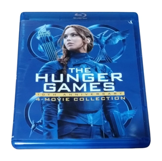 THE HUNGER GAMES 10th Anniversary 4Movie Collection BluRay 2022 11.