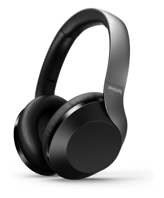 Philips TAPH805BK Bluetooth Over Ear Kopfhörer, Over Ear Headset, Schwarz, ANC