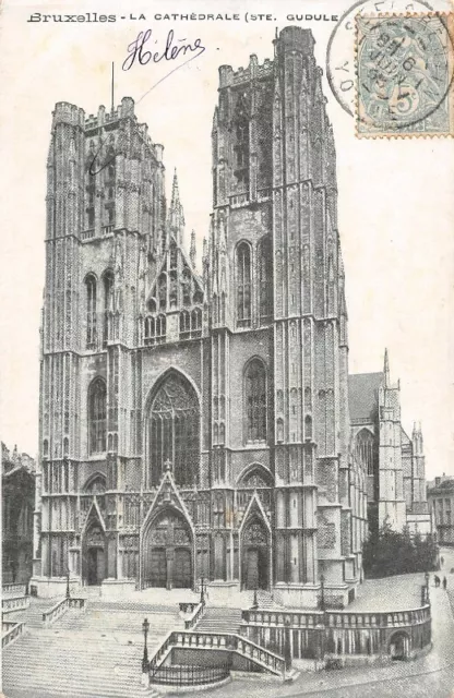 BRUXELLES - la cathédrale Ste-Gudule