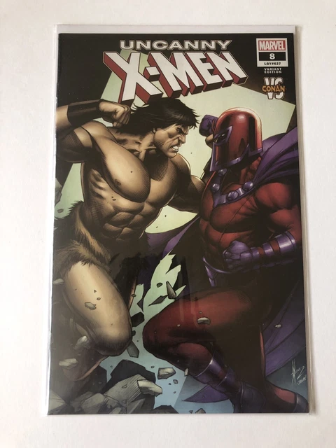 UNCANNY X-MEN 8 2019 Dale Keown CONAN VS MARVEL VARIANT NM