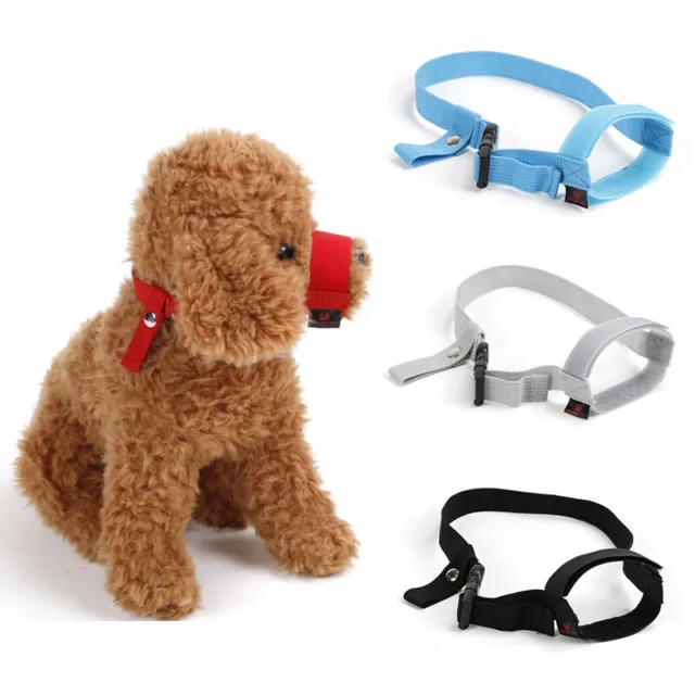 Bozal Para Perro Protector Bucal Hebilla Ajustable Entrenamiento <