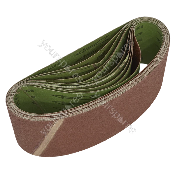 Sealey Sanding Belt 100 x 610mm 80Grit - Pack of 10