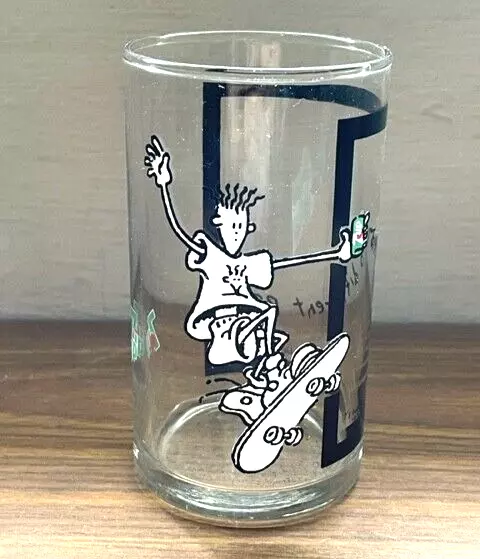 Singapore 1985 7-UP Fido Dido Glass - Take A Different Path