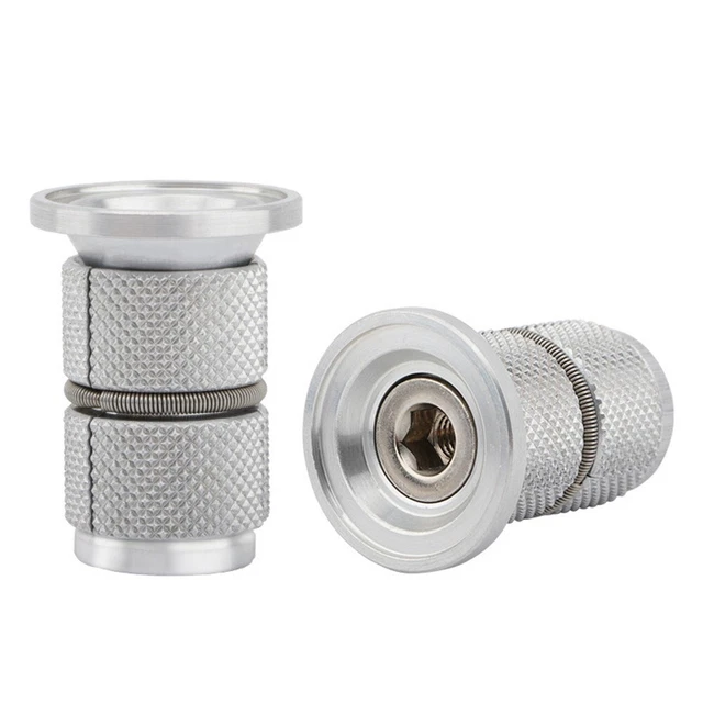 Pièces de casques sans fil VTT route couvercle en aluminium 1-1/8