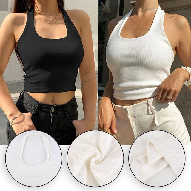 Neuf Mode Gilet Femme T-Shirt Débardeur Col en U Femme 'S Camisole