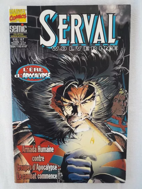 Wolverine (Serval) - V1 (1ère Série) - T42 - Septembre 1996 - Semic - Apocalypse