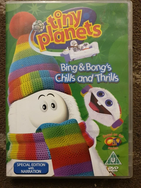 TINY PLANETS BING And Bongs Chills And Thrills Dvd Rare Kids Citv £24. ...
