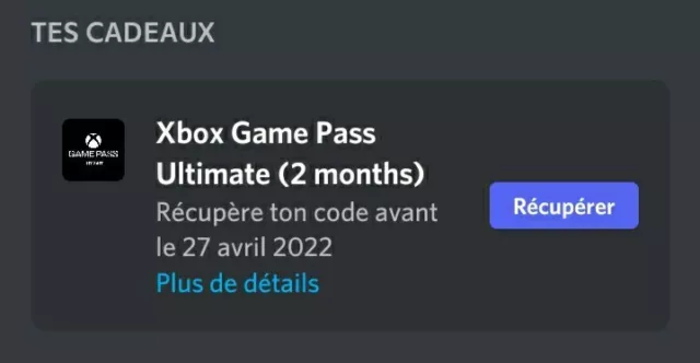 Abonnement Xbox Game Pass Ultimate 2 mois